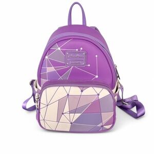Disney Parks Purple Wall Loungefly Backpack